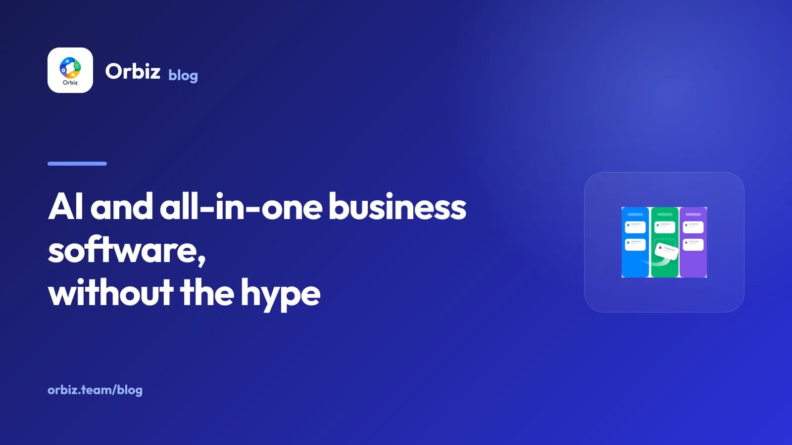 The Cadence mark beside the words "AI and all-in-one business software, without the hype".