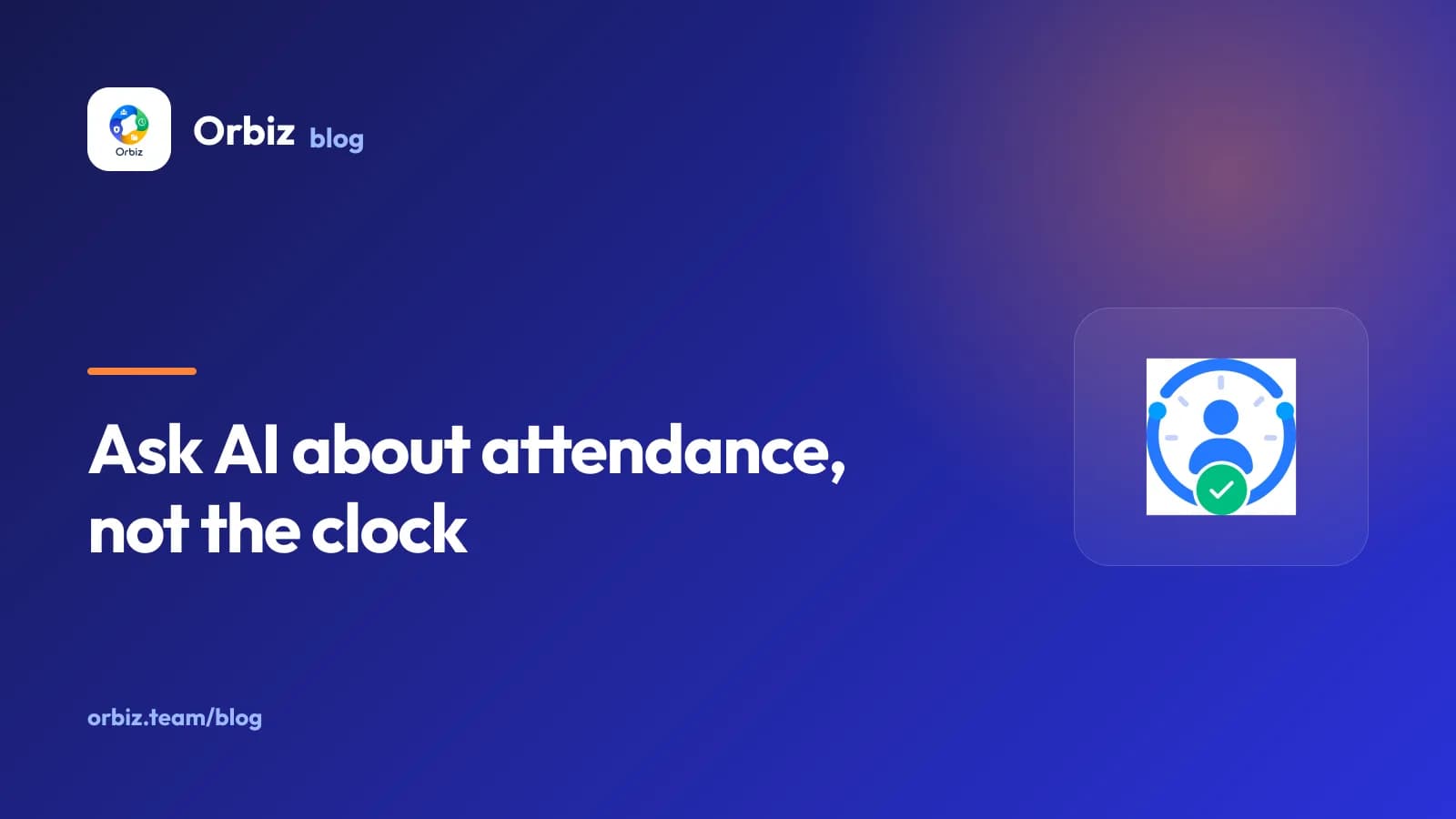 The AMS mark beside the words "Ask AI about attendance, not the clock".