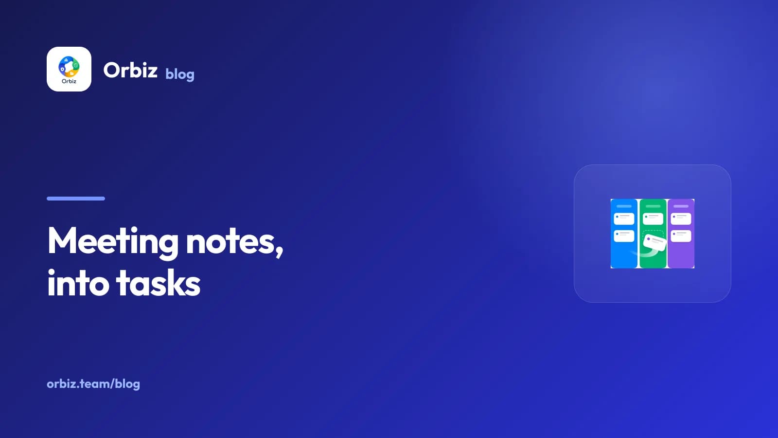 The Cadence mark beside the words "Meeting notes, into tasks".